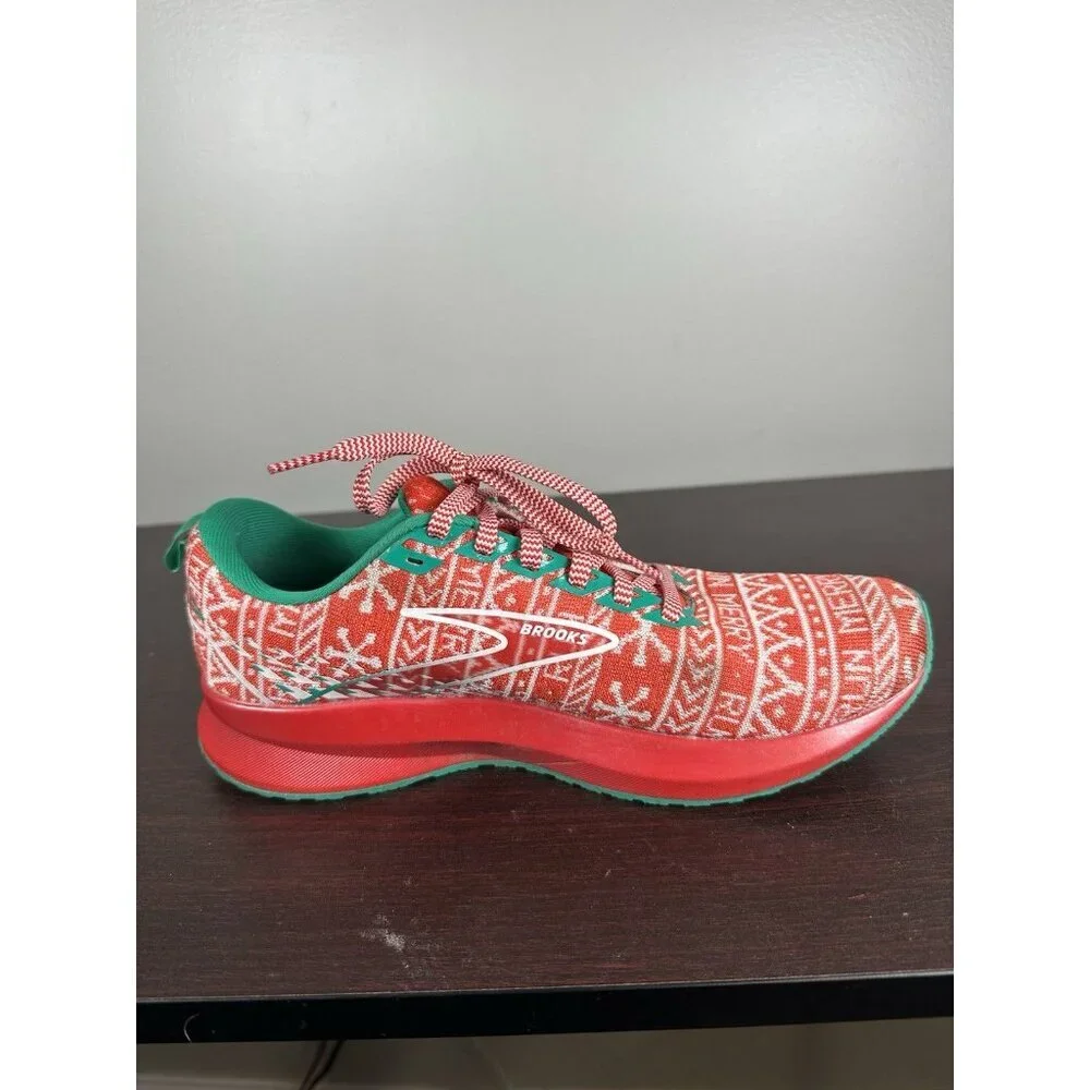 Brooks Levitate 5 Run Merry Christmas Women's Running Shoes - Size 9 - Picture 6 of 9